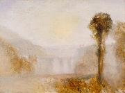 Joseph Mallord William Turner The Ponte Delle Torri, Spoleto oil painting